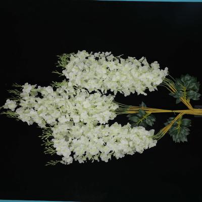 China Wedding Bridal Bouquet China Manufacturer Factory Price Quality Hanging Garland Flowers Artificial Wisteria Branches for sale