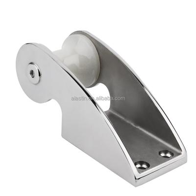 China 316 Stainless Steel Marine High Polished 316 Stainless Steel Anchor Bow Roller For Yacht Boat for sale