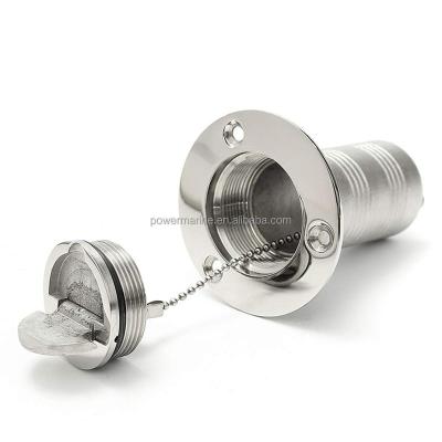 China 316 High Quality Stainless Steel AISI316 Deck Fuel Filler For Boat for sale