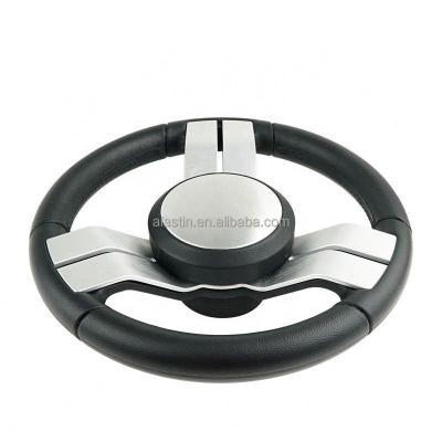 China Plastic+Aluminum Power Marine Hot Plastic Marine Boat Steering Wheels For Sale for sale