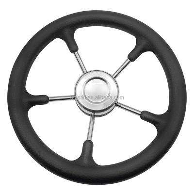 China Durable POWER Stainless Steel Sailboat Steering Wheel OEM&ODM Fishing Boat Cap Sale Steering Wheel For Boat for sale