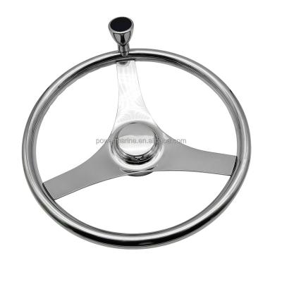 China 316 Stainless Steel POWER MARINE 316 Stainless Steel Boat Steering Marine Power Steering Wheel for sale