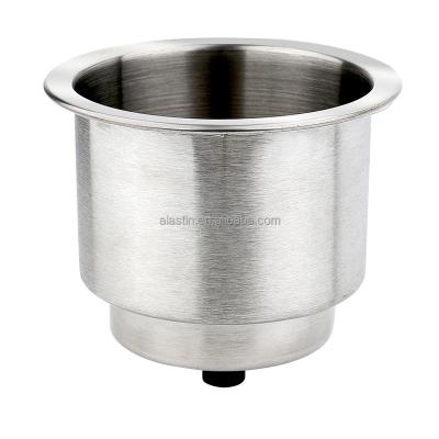 China 316 Stainless Steel Holder Marine Part Boat Table Cup From 316 Stainless Steel Factory Outlet for sale