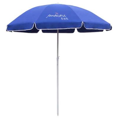 China 2019 Ads Contemporary Promotional Beach Umbrella Eco-friendly Material Beach Umbrella for sale