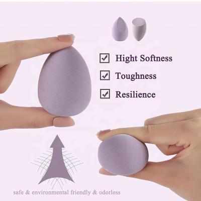 China Factory Direct 4pcs Good Quality Microfiber Beauty Makeup Sponge Blast With Storage Box Makeup Foundation Sponge Ailiya-031 for sale