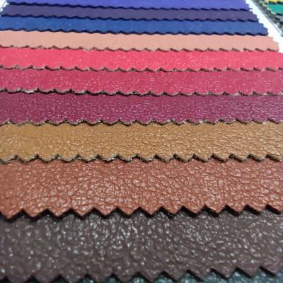 China PU Raw Material Waterproof Sponge Synthetic PVC Artificial Leather Fabric for sale