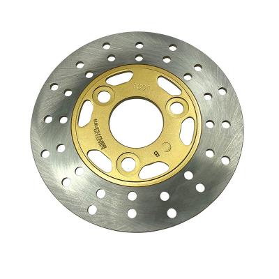 China factory good quality 3-hole flat plate motorcycle directly brake disc 3 hole flat plate 155mm disc brake disc for sale