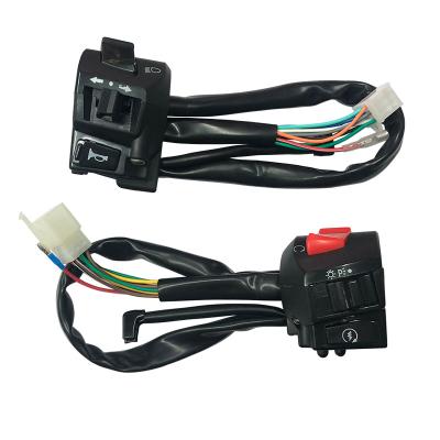 China Plastic Brake Fog Light Hazard Switch Mount Handlebar Motorcycle ON-OFF Switches for sale