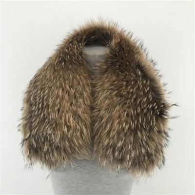 China High Quality Soft Real Hand Feeling Raccoon Fur Trim For Hood for sale