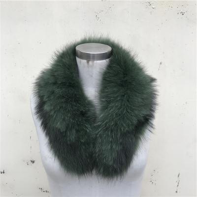 China 2022 High Quality Low Price Raccoon Fur Real Soft Hand Feeling Collar For Hood for sale