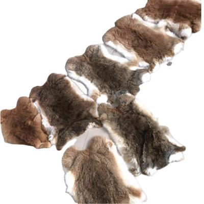 China High Quality Soft Hand Feeling Rabbit Fur Skin Plate for sale