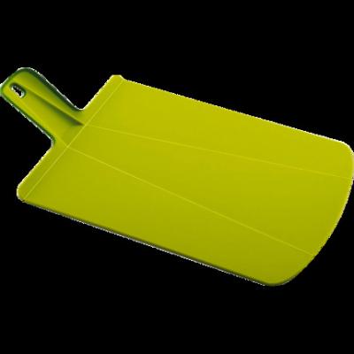 China Viable customization foldable cutting board with handle creative multifunctional anti-skid plastic chopping board for fruits and vegetables for sale