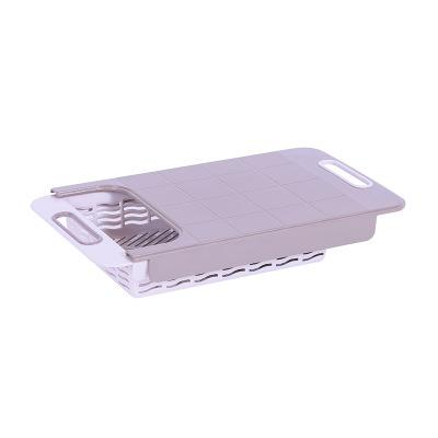 China Viable customization multifunctional cutting board with drawer creative anti-skid plastic cutting board for fruit and vegetable for sale