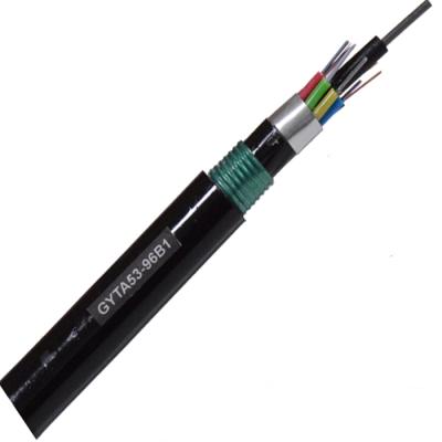 China Telecommunication Manufacturing 24 48 Core Fiber Optic Gyta53 Direct Burial Cable Fibra Optica 12 Hilos Monomodo for sale