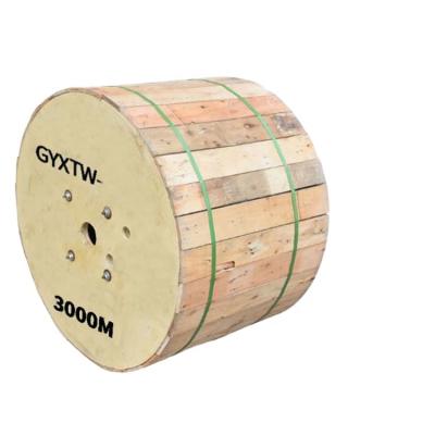 China Unitube fiber gyxtw 12 fiber optic supply g652d outdoor/aerial/duct cable GYXTW factory for sale