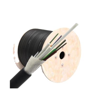 China outdoor/aerial/duct price 48 core stranded aerial optical cable fiber optic cable per meter loose tube fiber GYFTY for sale