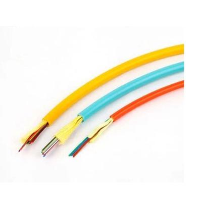 China Telecom Factory Supply 4-96 Cores Single Mode Multi Mode 50/125 62.5/125 G652D Indoor Fiber Optic Cable Gjfjv For Networking for sale