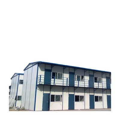 China Industrial Sale Quick Build Homes Stable And Safe Modern Prefab 2 Story House for sale