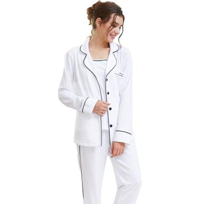 China Breathable factory direct pajamas women sleepwear sleeve long spring autumn pajamas sets homewear for girl for sale