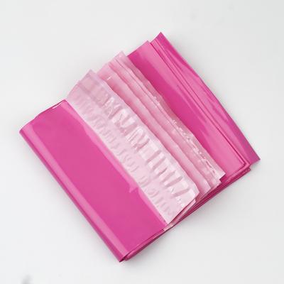 China Biodegradable Pink Impact Resistance Plastic Express Courier Shipping Poly Mailing Bags With Your Logo for sale