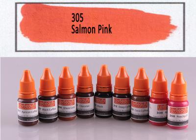 China Rosa de color salmón de la tinta natural permanente profesional del tatuaje ambiental en venta