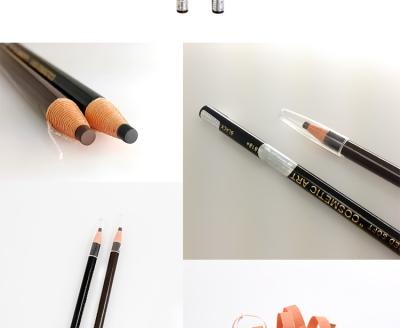 China DurablePermanent Makeup Accessories Paper Roll Waterproof Black Eyebrow Pencil for sale