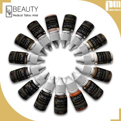 China Crema orgánica del pigmento de LovBeauty para la tinta cosmética del tatuaje de Microblading del maquillaje permanente en venta