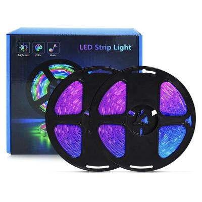 China Tuya Residential Smart Cheap 12V 5M Outdoor Flexible 2835 Wifi Cable 5050 SMD RGB Waterproof Led Strip/Led Strip Lights/Led Light Strip for sale