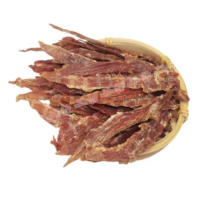 China Sustainable Dog Snacks Lean Jerky 100g Dog Treats Duck Breast Fillets Dry For Dogs for sale