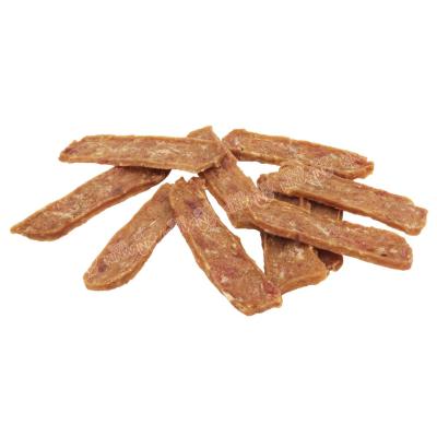 China Sustainable Private Label High Protein Pet Food Sliced ​​Rabbit Meat Dried Pet Snacks Soft Jerky Treats Dog And Cat Food for sale