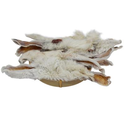 China Dogs Wholesale Rabbit Ears Furry Healthy Dog Treats Pet Snacks Made In China for sale