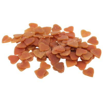 China Viable Natural Salmon In Heart Shapes Dry Cat Food Cat Treats Snacks For Training for sale