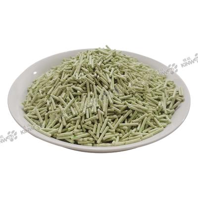 China Stocked Natural Cat Litter 2mm , 3mm Plant Tofu Soluble In Water Silica Cat Litter Sand Cat Litter for sale