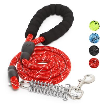 China Reflective Nylon Rope Spring Explosion Dog Leashes-Dog-Reflective Correas De Perro Dog Leashes for sale