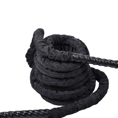 China Universal Weighted Weighted String 9/12/15M Length Gym Workout Power Jump Exercise Fitness Battle Heavy Ropes for sale