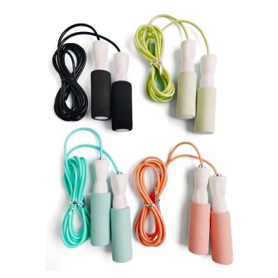 China W1N Durable Cordless Rope Skipping Professional Fat Burning Fitness And Weight Loss Sports Women's Weight-bearing Ball Rope for sale