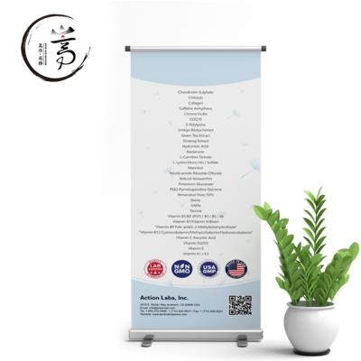 China paper & Cardboard Manufactures Custom Manufactures Custom Economical Roll Up Display Roll Up Advertising Banner Stand for sale