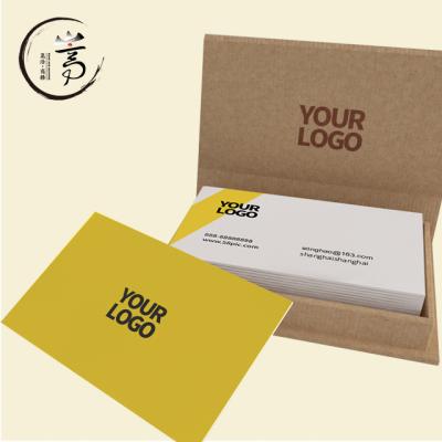 China paper & High Quality Useful Finished Cardboard White Paper Business Printing Useful Custom Card for sale