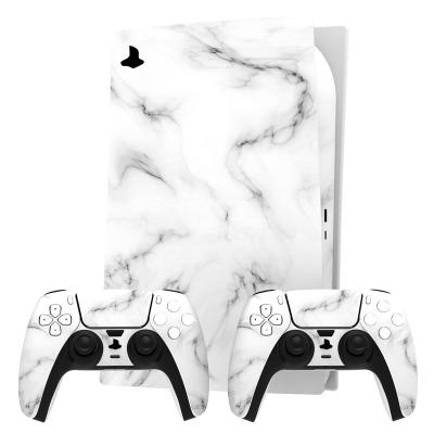 China Custom Protective Wrap Vinyl Decal Cover PS5 Video Game Accessories Pattern Skin Console Cover Sticker for PS5 Console and 2 Controller for sale