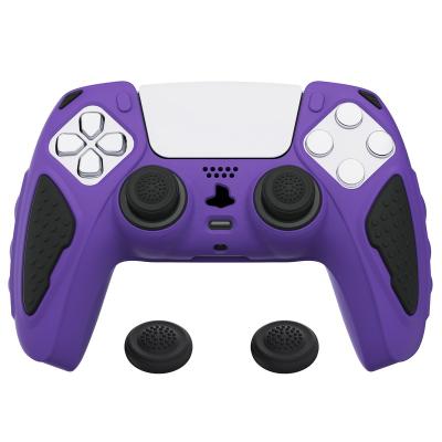 China Custom Skin Cover Sleeve Purple Silicone Protector for PS5 Silicone Skin for PS5 Controller Protective Cover Case for Playstation5 Controller Silicone Sleeve for sale