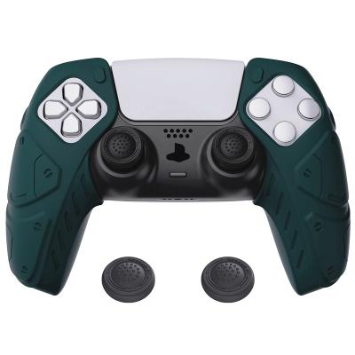 China Custom Silicone Skin Cover Compatible With Charging Station Soft Rubber Protector Case Custom Silicone Skin Cover Accessories For PS5 DualSense Controller With Gamepad Thumb Grips for sale