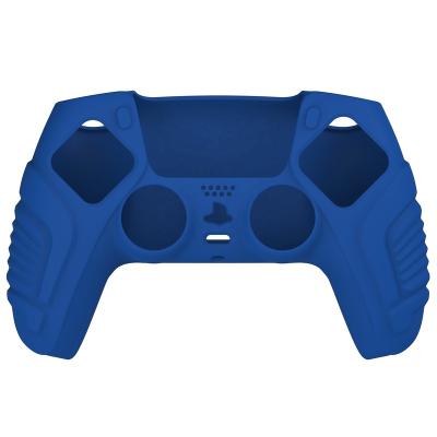 China Custom Silicone Sleeve Skin Cover Game Accessories Easy Install Rubber Silicone Anti-Slip Case Cover Skin Case For PS5 Gamepad Controller With Thumb Stick Grip for sale