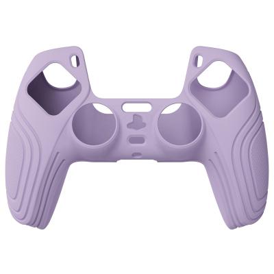 China Custom Silicone Sleeve Skin Cover For PS5 Controller Protective Cover Skin Case High Silicone Sleeve Rubber Shell For PS5 Playstation for sale