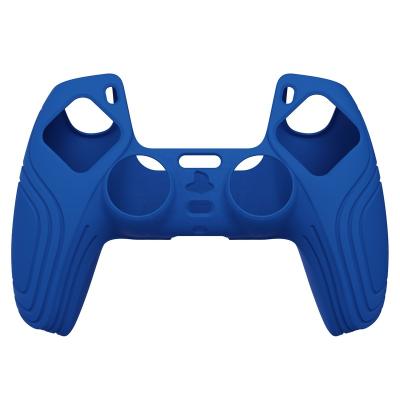 China Custom Skin Cover Sleeve Silicone Case Anti-Slip Accessories For Playstation 5 Silicone Cover Skin For Sony PS5 DualSense Wireless Controller Grip Cover for sale