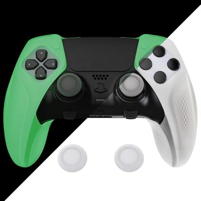 China Glow in the Dark PlayVital Glow in the Dark Light Anti-Slip Soft Rubber Silicone Cover Protector Case for PS5 Dualsense Edge Controller Accessories for sale