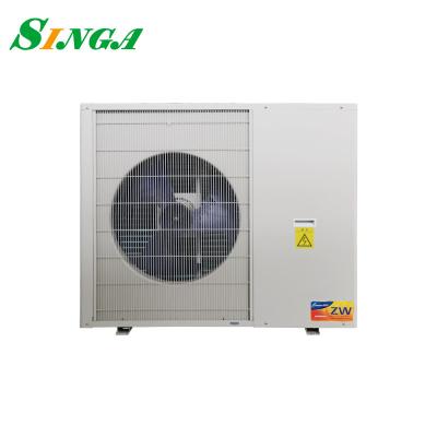 China Comercial air source heat pump water heater energy saving heating and supplying hot water for hotel swimming pool for sale