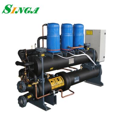 China Commercial Geothermal Earth or Water Source Heat Pump Heating Machine Gasoline / High Efficiency Heat for sale