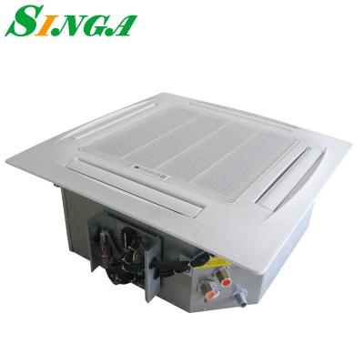 China Residential Commercial 4 Way Cassette Fan Coil Unit Price / Water Fan Coil uint for sale