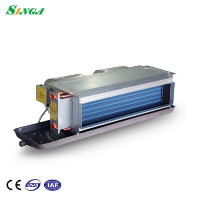 China Coil Ducted Type Residential Commercial Horizontal Concealed Fan Coil Unit / Water Fan Coil for sale