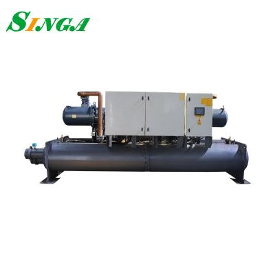 China Water Cooled Hotels Scroll Chiller And Heat Pump With Expansion Valves for sale